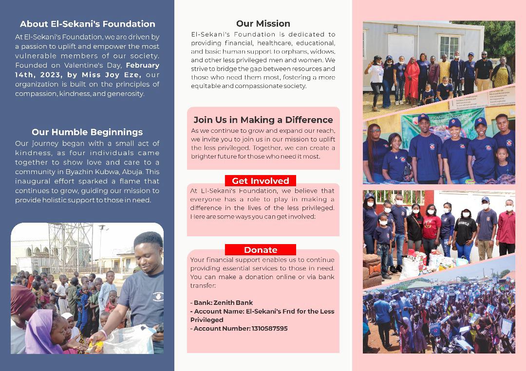 El-Sekani Foundation borehole construction